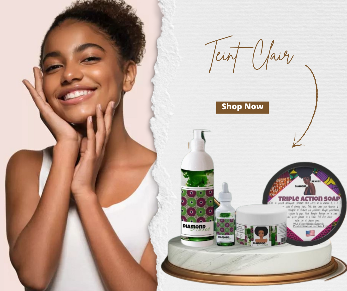 Gamme éclaircissant