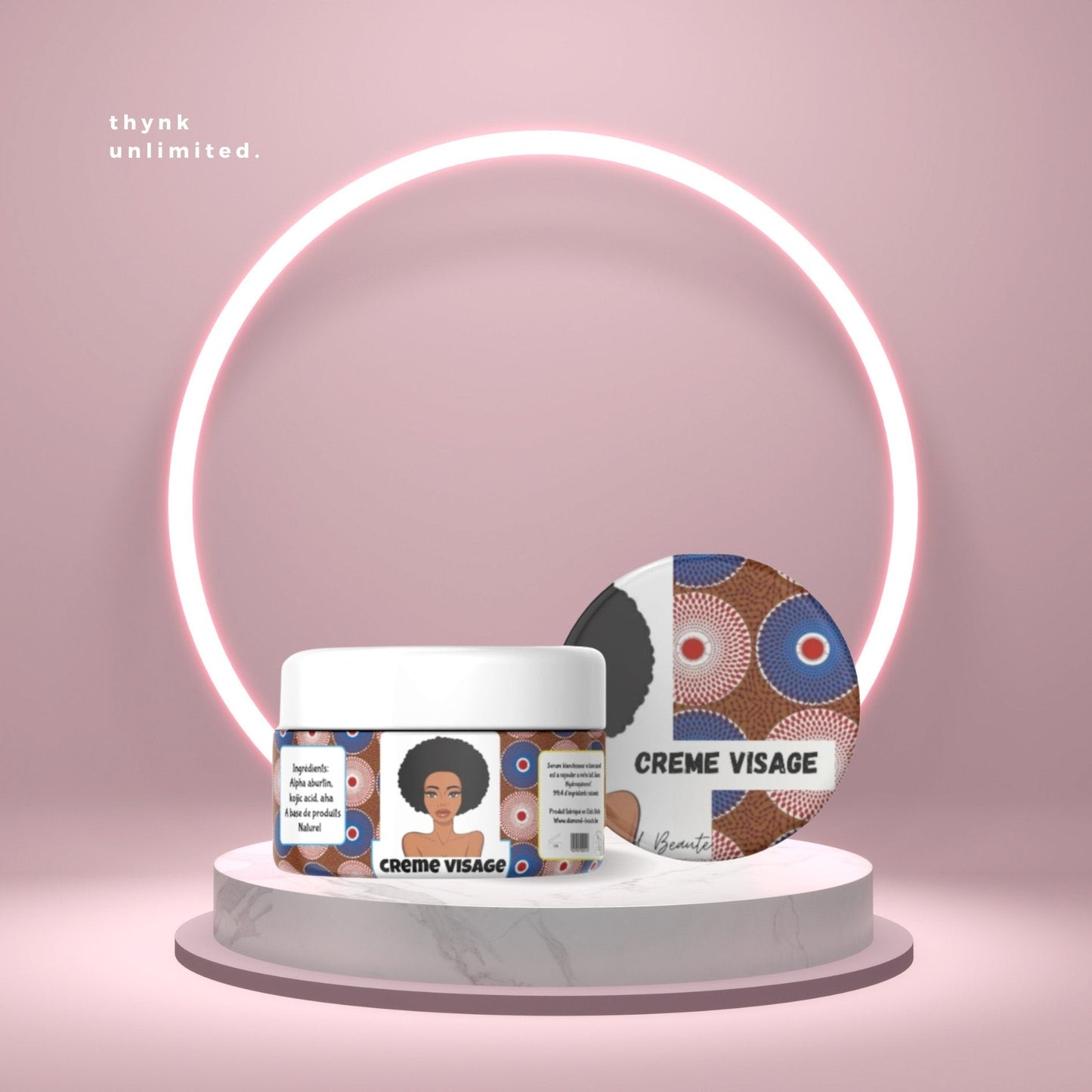 Creme visage unifiant - Diamond Beaute