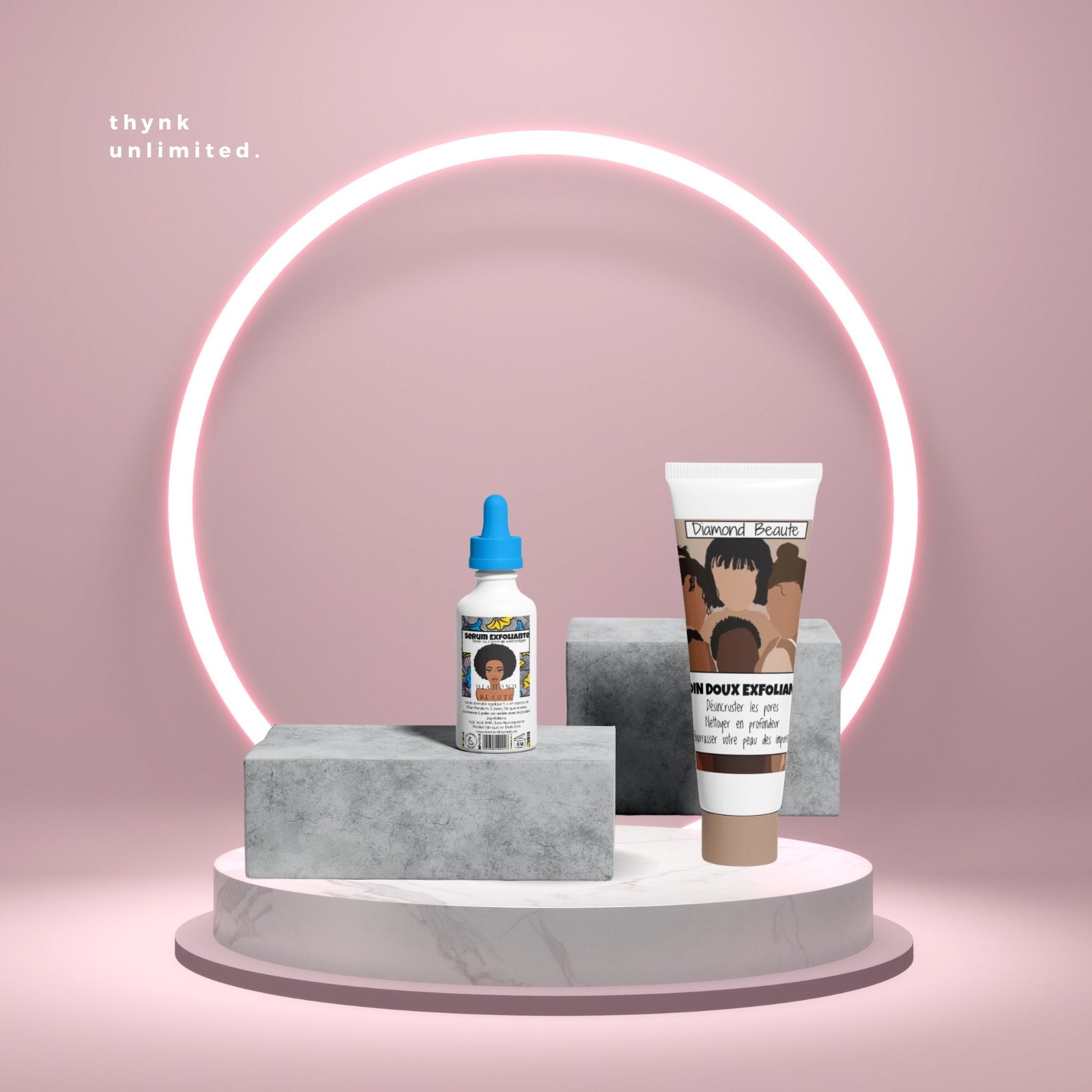 [Gamme] Doux exfoliante serum + creme - Diamond Beaute