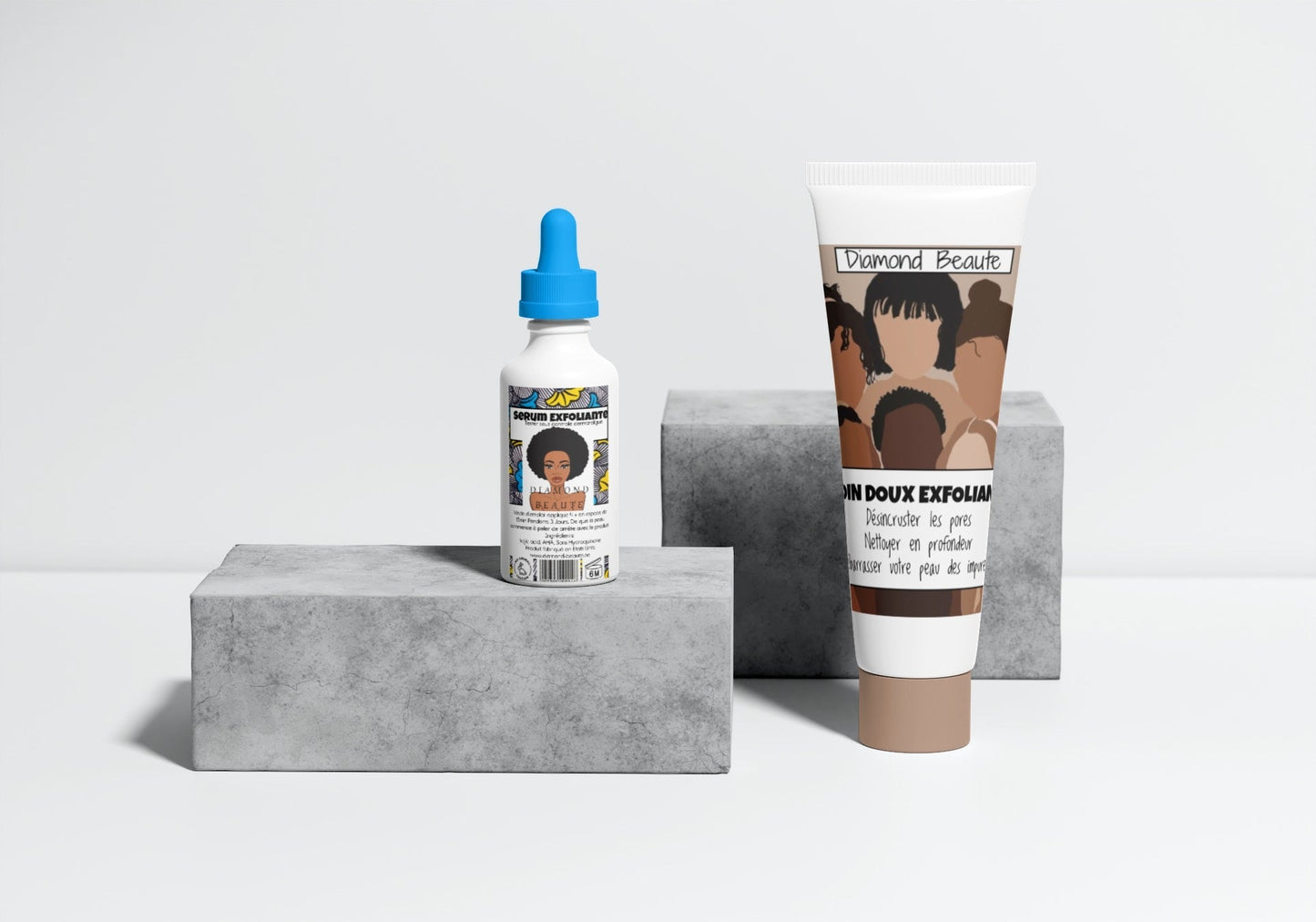 [Gamme] Doux exfoliante serum + creme - Diamond Beaute