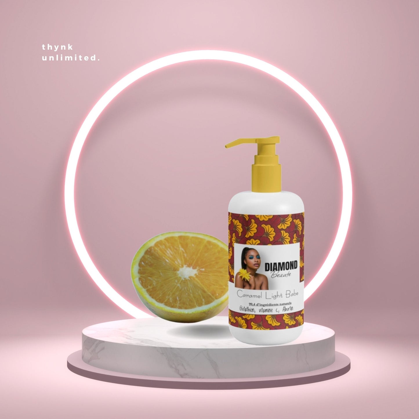 Lait corporel Caramel Clair - Diamond Beaute